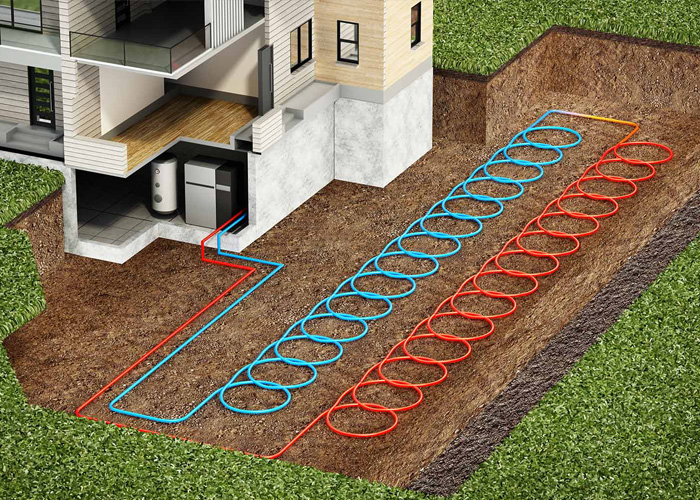 Geothermal wells: a cost-effective and environmentally friendly way to heat and cool your home or business. Robert Lucas & Sons offers geothermal well installation services.