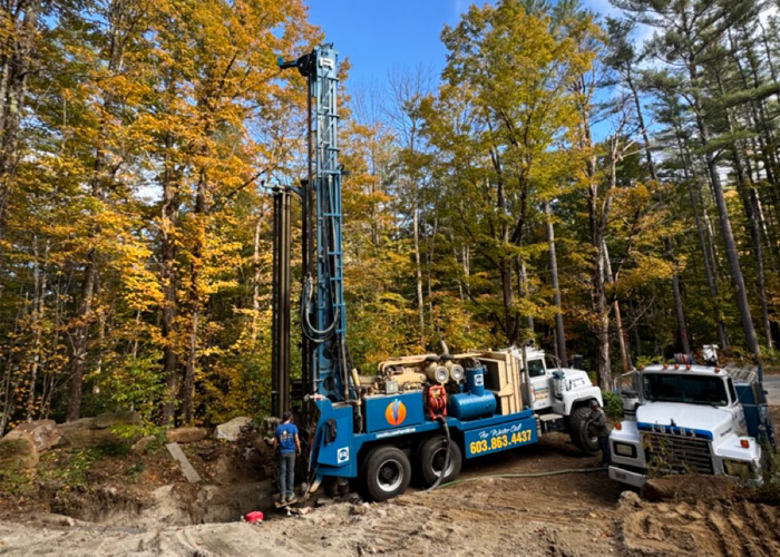 Information about drilled water wells in New Hampshire and Vermont, including well depth, water needs, and location factors. Robert Lucas & Sons provides expert well drilling services.